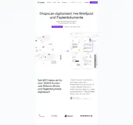Kleine Seitenvorschau von dropscan.de