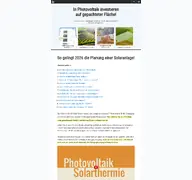Kleine Seitenvorschau von solaranlagen-portal.de