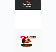 Kleine Seitenvorschau von danger-festival.de
