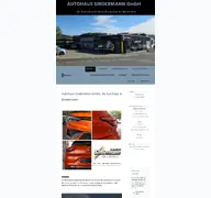 Kleine Seitenvorschau von autohaus-sindermann.de