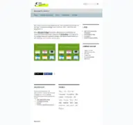 Kleine Seitenvorschau von blogs.fu-berlin.de