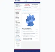 Kleine Seitenvorschau von dansef.de