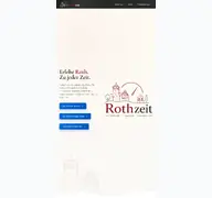 Kleine Seitenvorschau von rothzeit.de
