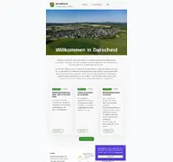 Kleine Seitenvorschau von darscheid.de
