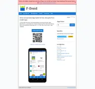 Kleine Seitenvorschau von f-droid.org
