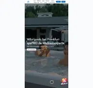 Kleine Seitenvorschau von spapro.de