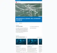 Kleine Seitenvorschau von blogs.uni-hamburg.de
