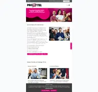 Kleine Seitenvorschau von proxytel-business.de