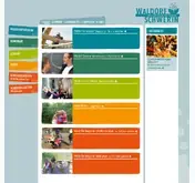 Kleine Seitenvorschau von waldorf-schwerin.de