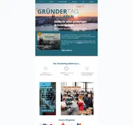 Kleine Seitenvorschau von gruendertag-koeln.de