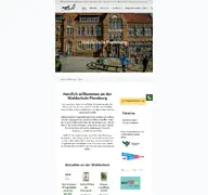 Kleine Seitenvorschau von waldschule-flensburg.lernnetz.de