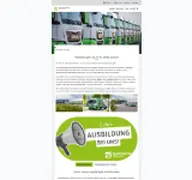 Kleine Seitenvorschau von kraftverkehr-emsland.de