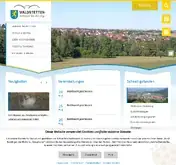 Kleine Seitenvorschau von waldstetten.de