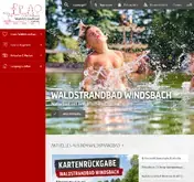 Kleine Seitenvorschau von waldstrandbad-windsbach.de