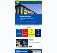 Kleine Seitenvorschau von unternehmen.lidl.de