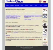 Kleine Seitenvorschau von swiss-chess.de