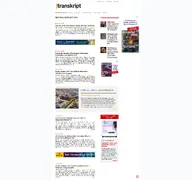 Kleine Seitenvorschau von transkript.de