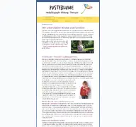 Kleine Seitenvorschau von pusteblume-chiemgau.de
