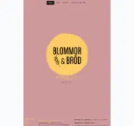 Kleine Seitenvorschau von blommorbroed.de