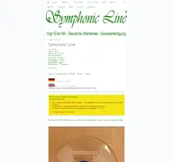 Kleine Seitenvorschau von symphonic-line.de