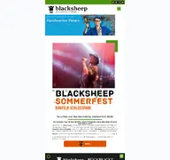 Kleine Seitenvorschau von blacksheep-kultur.de