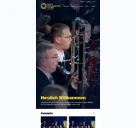 Kleine Seitenvorschau von blaeserphilharmonie-aachen.de