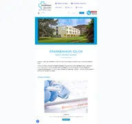 Kleine Seitenvorschau von krankenhaus-juelich.de