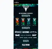 Kleine Seitenvorschau von wacken.com
