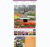 Kleine Seitenvorschau von bloomenwelt.de