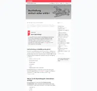 Kleine Seitenvorschau von buchhaltung-einfach-sicher.de