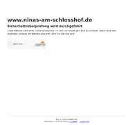 Kleine Seitenvorschau von ninas-am-schlosshof.de