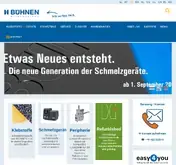 Kleine Seitenvorschau von buehnen.de