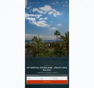 Kleine Seitenvorschau von occidentalatenea.resorthotel.de