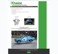 Kleine Seitenvorschau von krause-rennsporttechnik.de