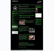 Kleine Seitenvorschau von lebaron.de