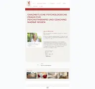 Kleine Seitenvorschau von praxis-nadine-nissen.de