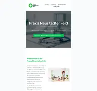 Kleine Seitenvorschau von praxis-neustaedter-feld.de