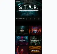 Kleine Seitenvorschau von star-festival.de