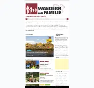 Kleine Seitenvorschau von wandern-mit-familie.de