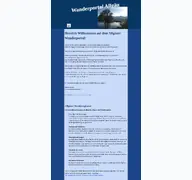 Kleine Seitenvorschau von wanderportal-allgaeu.de