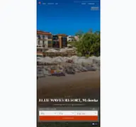 Kleine Seitenvorschau von bluewaves.resorthotel.de