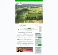 Kleine Seitenvorschau von golfpark-augsburg.de