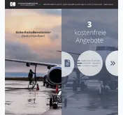 Kleine Seitenvorschau von sicherheitsdienst.de