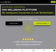 Kleine Seitenvorschau von stay-healthy-sustainably.de