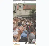 Kleine Seitenvorschau von wangen.de