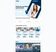 Kleine Seitenvorschau von prostaff.de