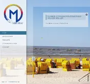 Kleine Seitenvorschau von strandkorbcuxhaven.de