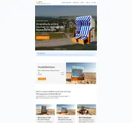 Kleine Seitenvorschau von strandkorbvermietung-baabe.de
