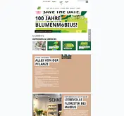 Kleine Seitenvorschau von blumenmoebius.de