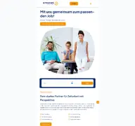 Kleine Seitenvorschau von striewe-zeitarbeit.de